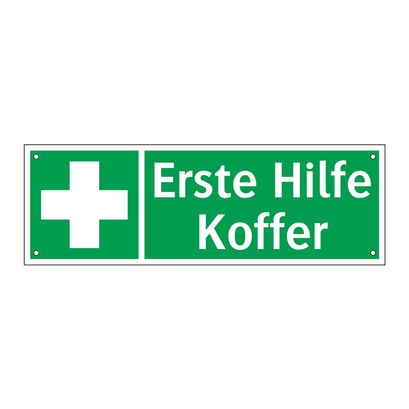 Erste Hilfe Koffer