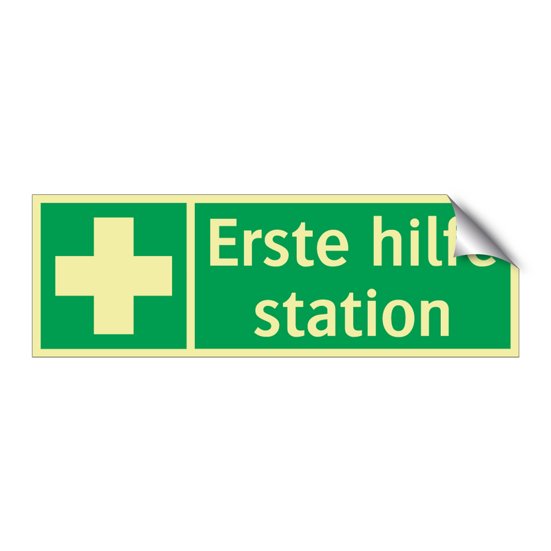 Erste hilfe station