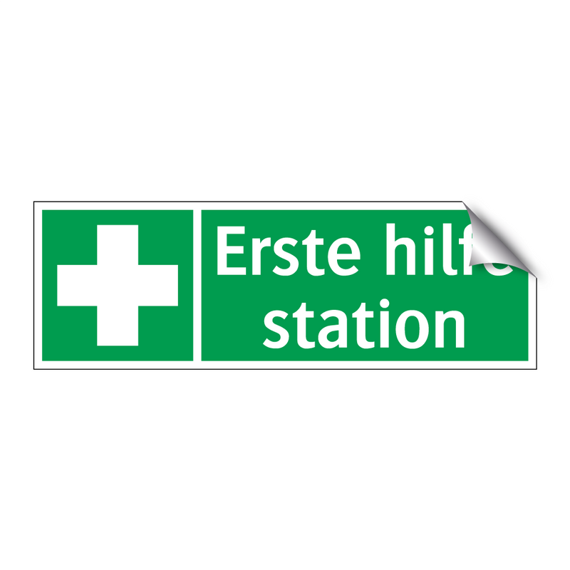 Erste hilfe station