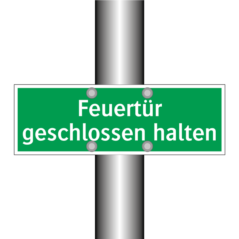 Feuertür geschlossen halten