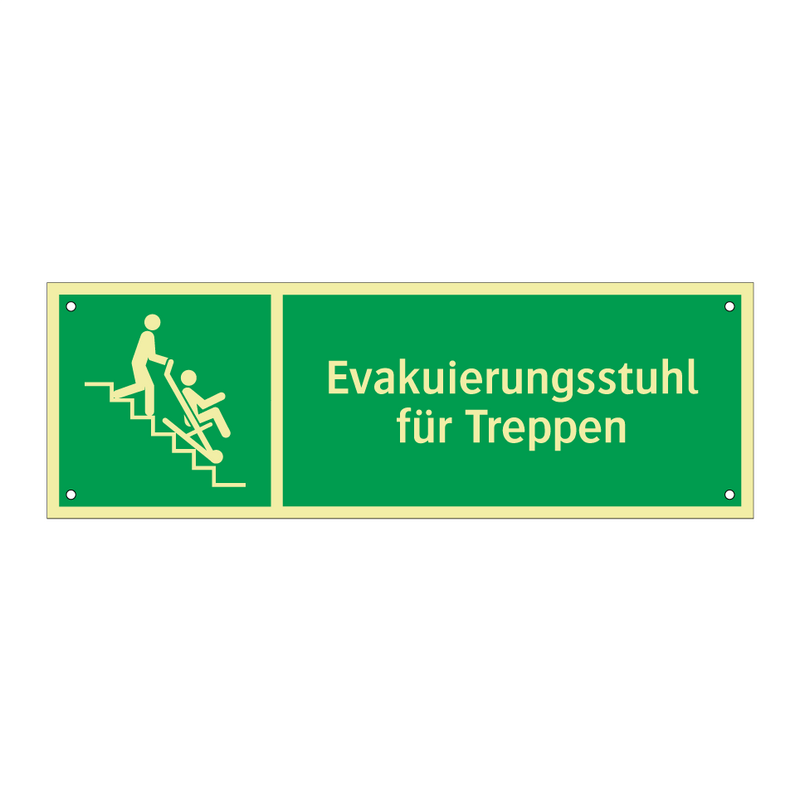 Evakuierungsstuhl für Treppen