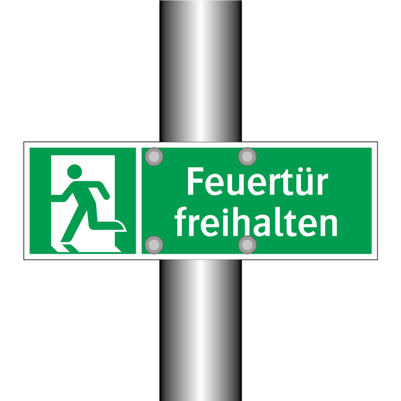 Feuertür freihalten