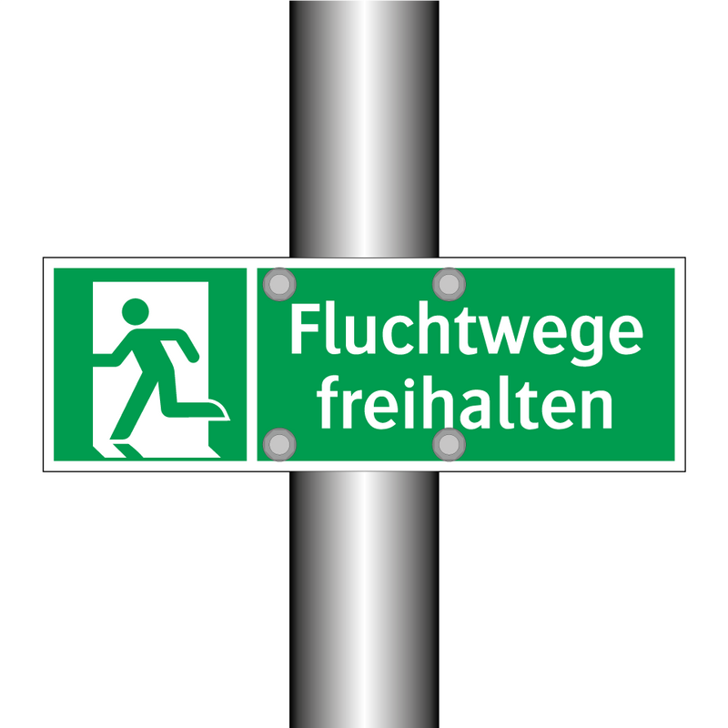 Fluchtwege freihalten