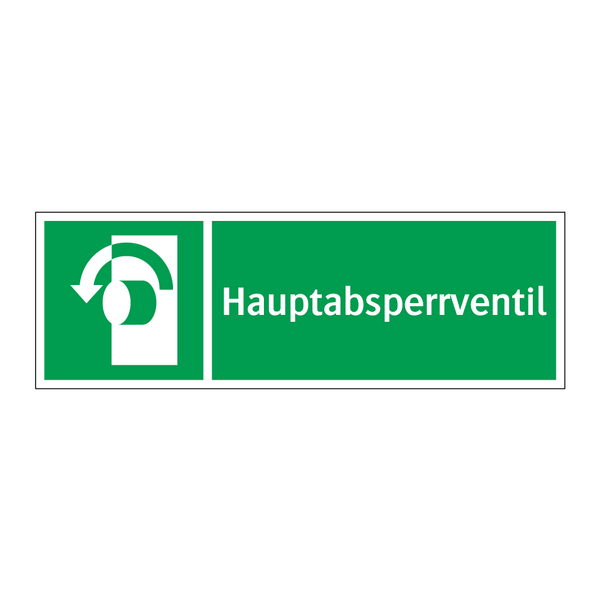 Hauptabsperrventil