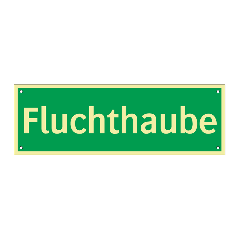 Fluchthaube