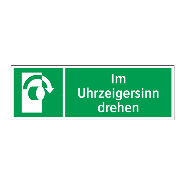 Im Uhrzeigersinn drehen