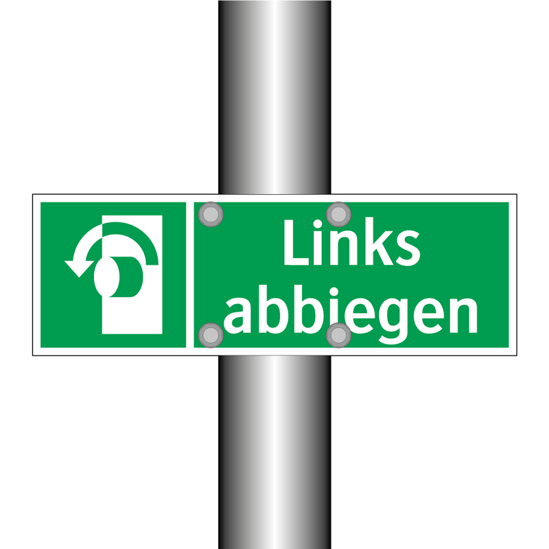 Links abbiegen