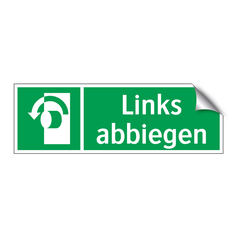 Links abbiegen