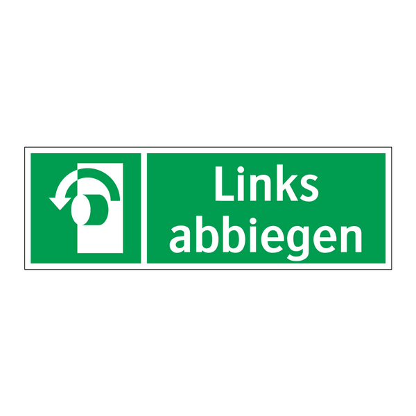 Links abbiegen