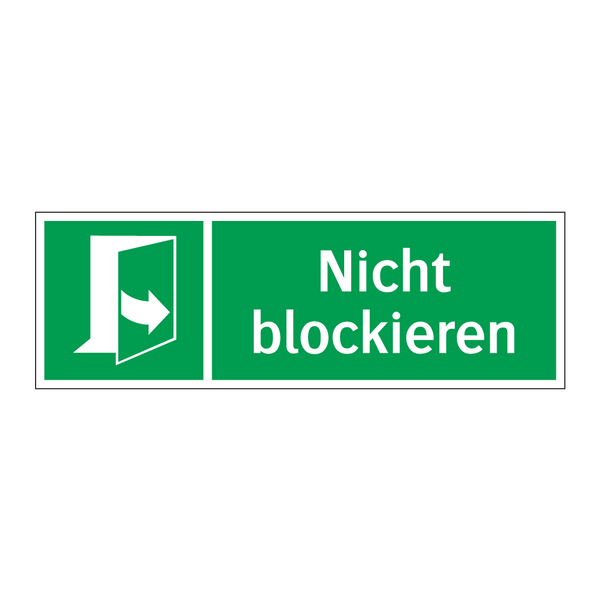 Nicht blockieren