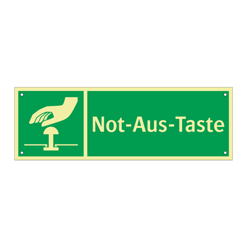 Not-Aus-Taste