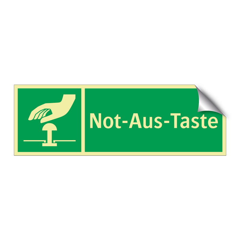 Not-Aus-Taste