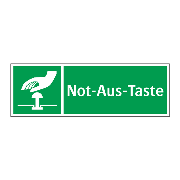 Not-Aus-Taste