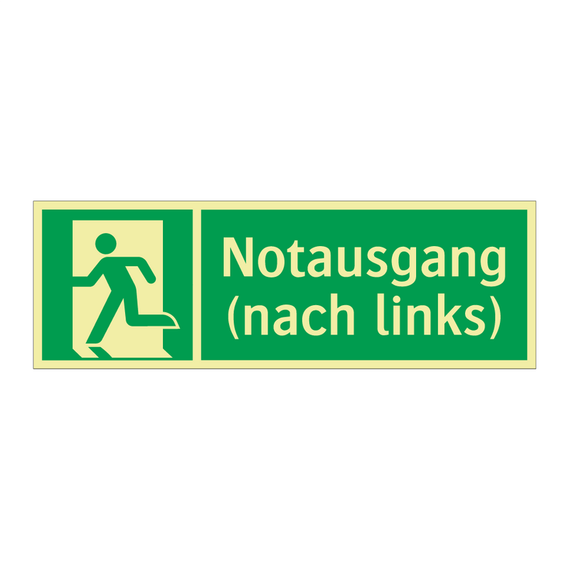 Notausgang (nach links)