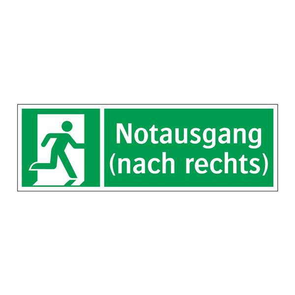 Notausgang (nach rechts)