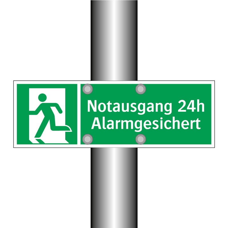 Notausgang 24h Alarmgesichert