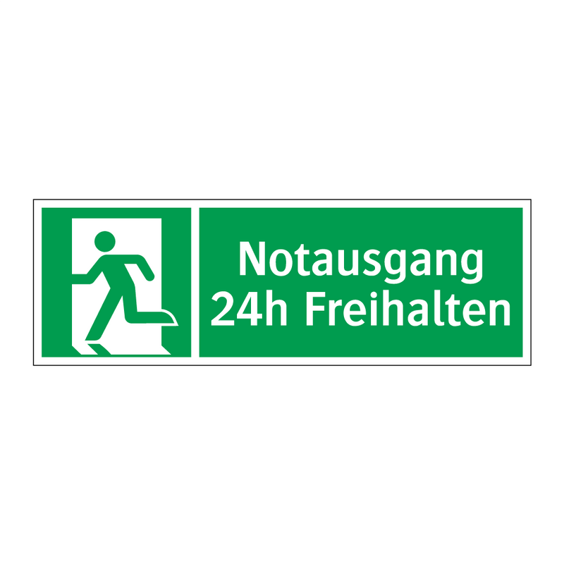 Notausgang 24h Freihalten