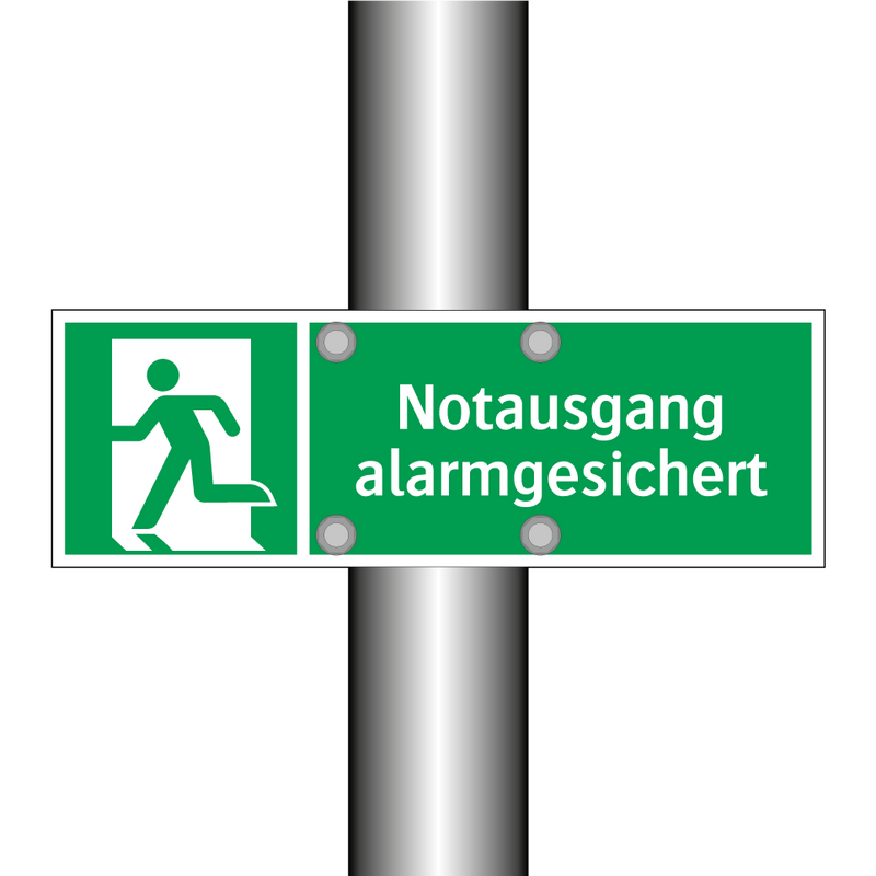 Notausgang alarmgesichert