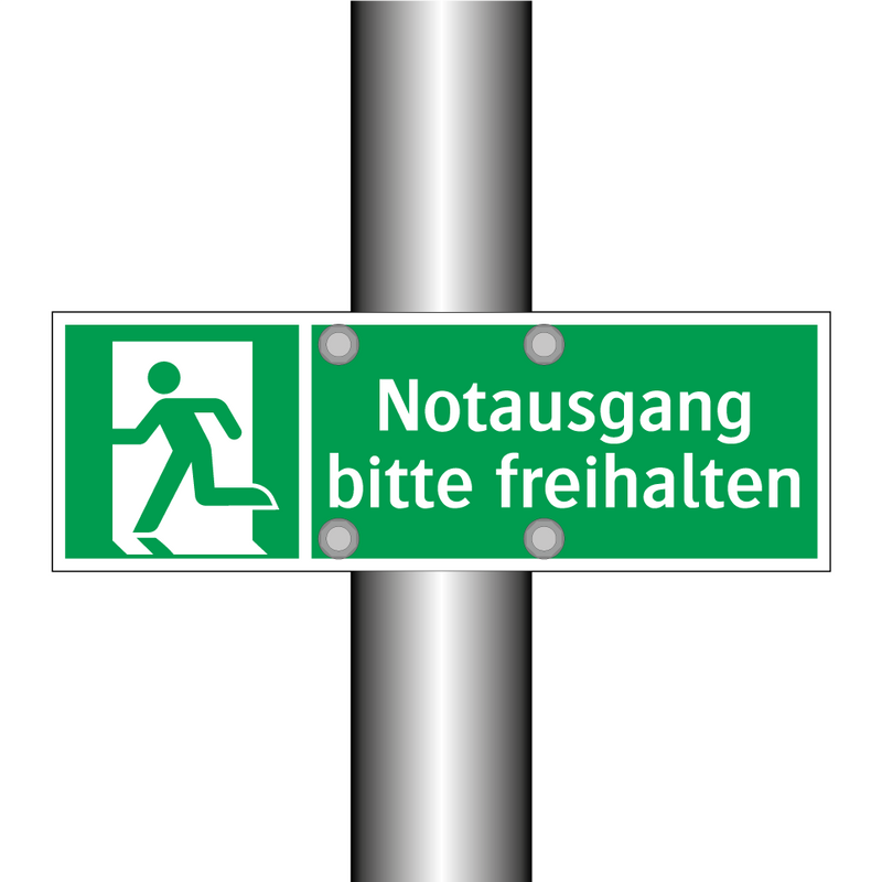 Notausgang bitte freihalten