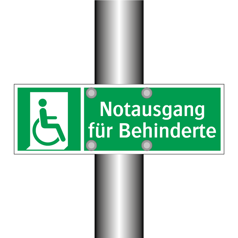 Notausgang für Behinderte