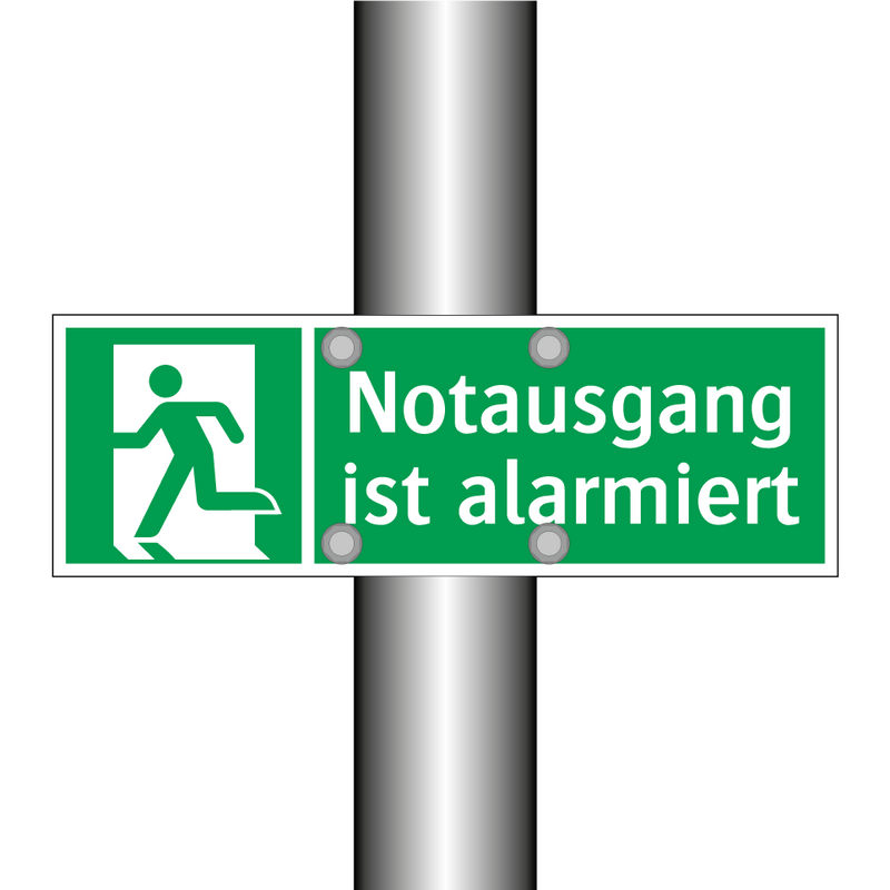 Notausgang ist alarmiert