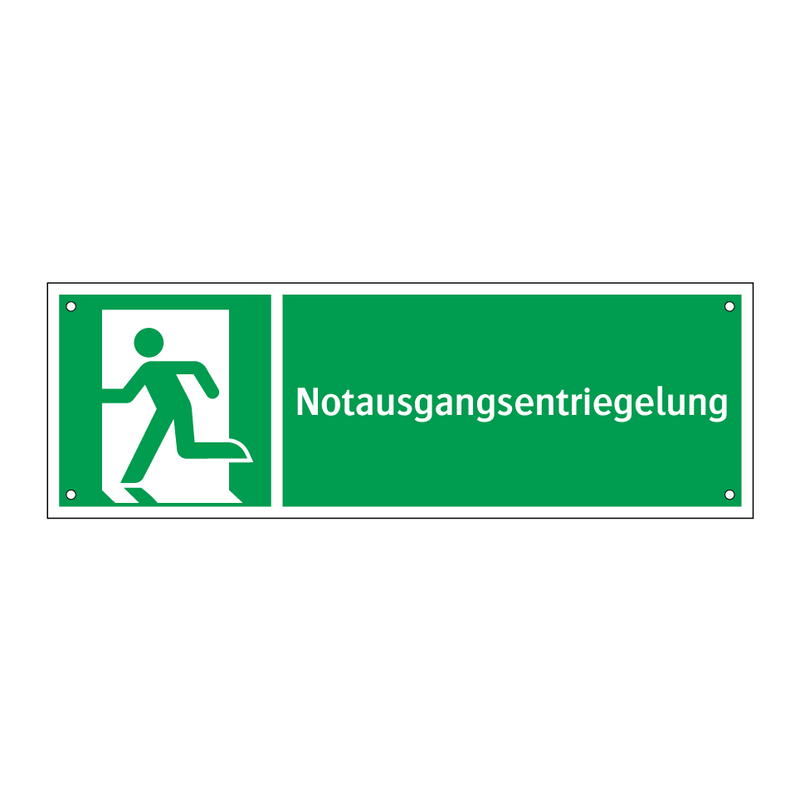 Notausgangsentriegelung