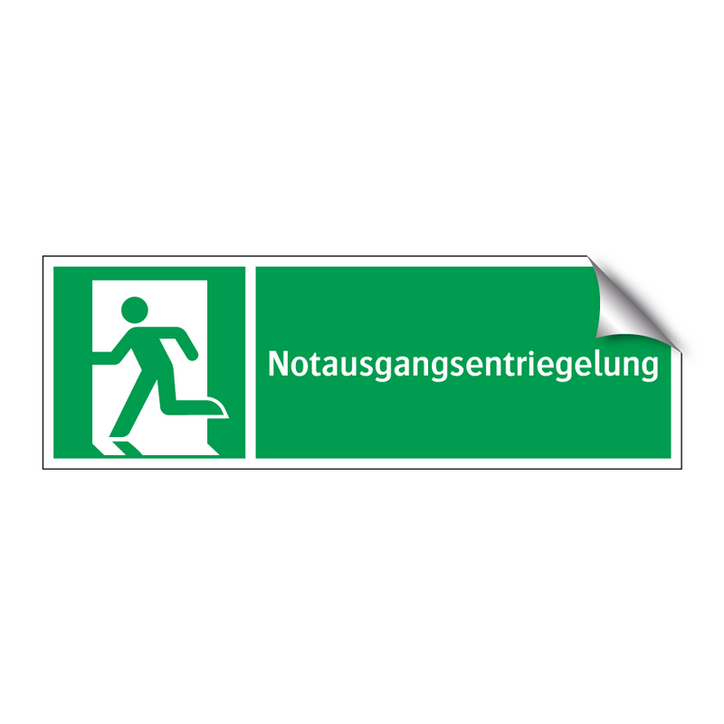 Notausgangsentriegelung