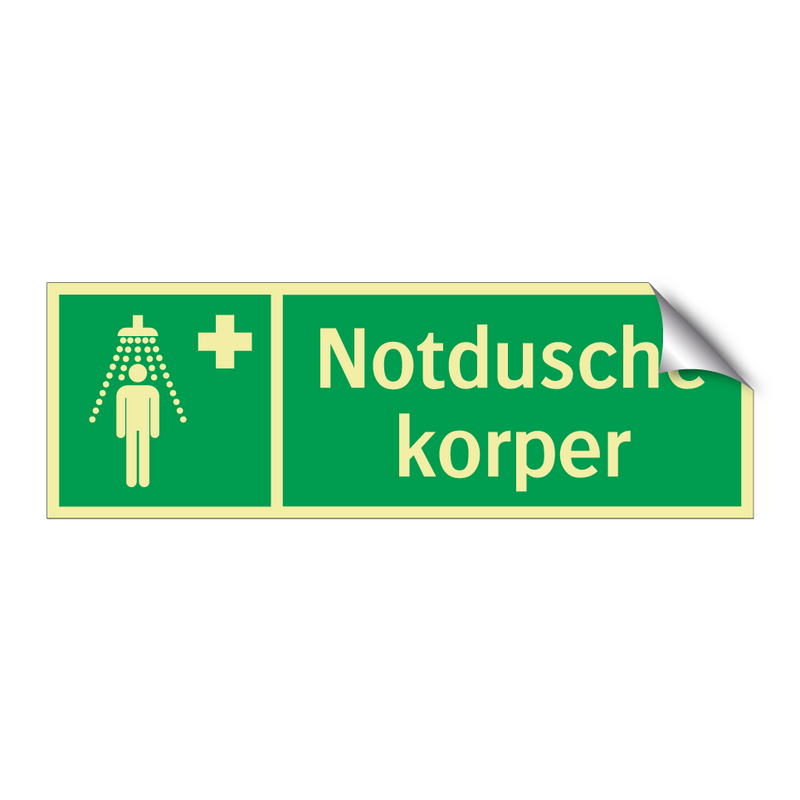 NOTDUSCHE KORPER