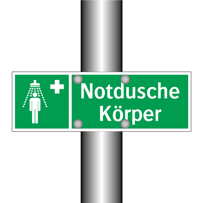 Notdusche Körper