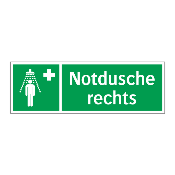 Notdusche rechts