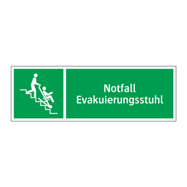 Notfall Evakuierungsstuhl