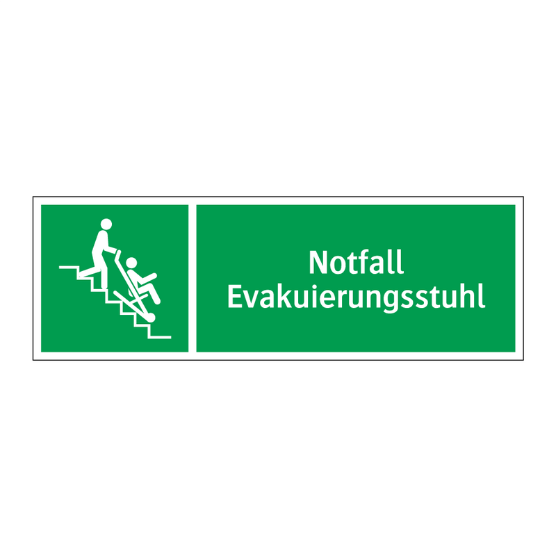 Notfall Evakuierungsstuhl