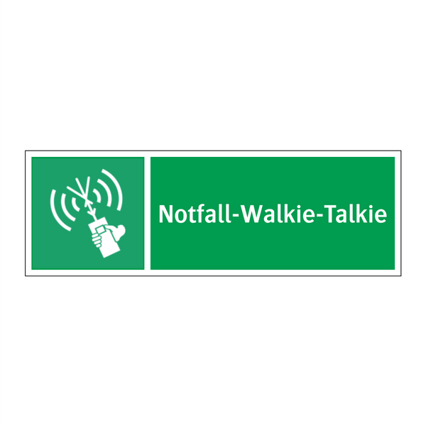 Notfall-Walkie-Talkie