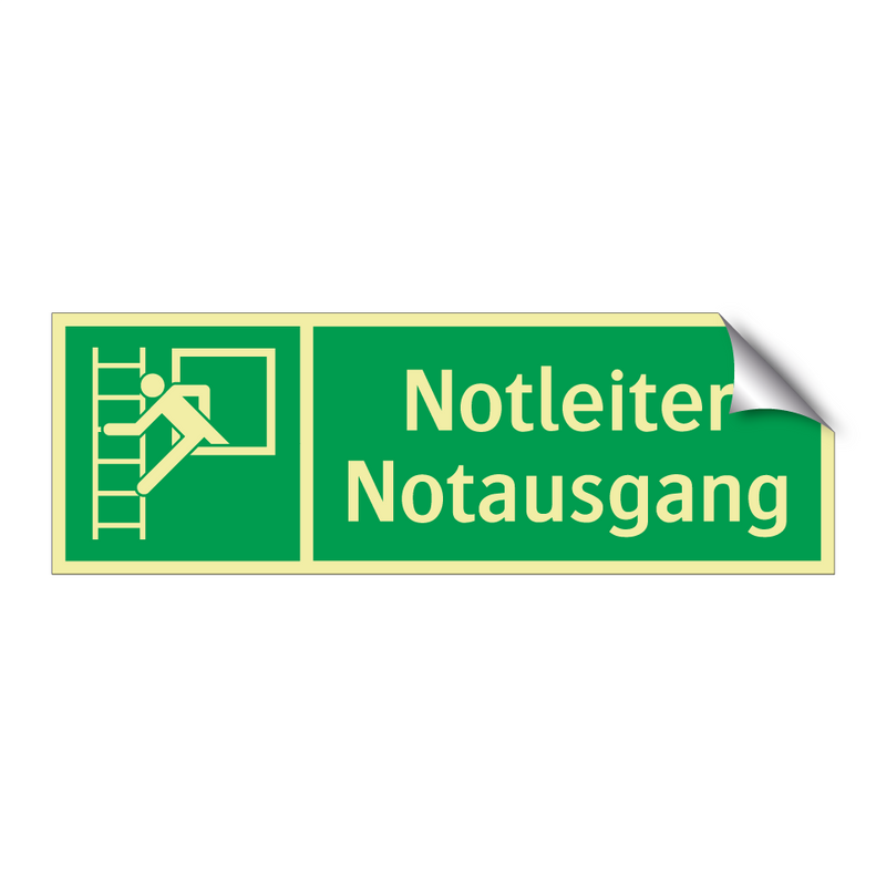 Notleiter Notausgang