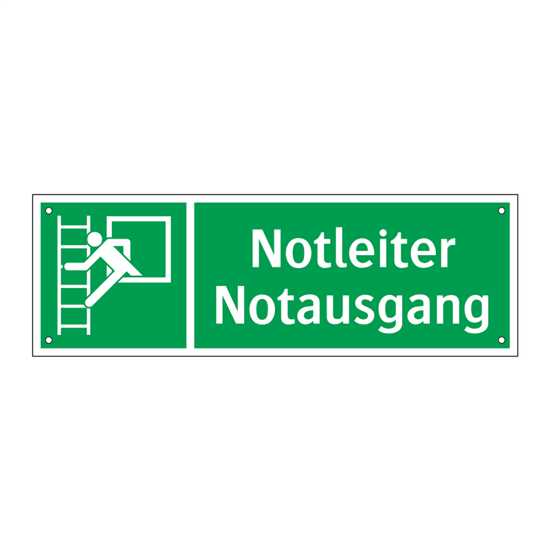 Notleiter Notausgang