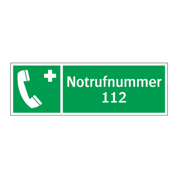 Notrufnummer 112