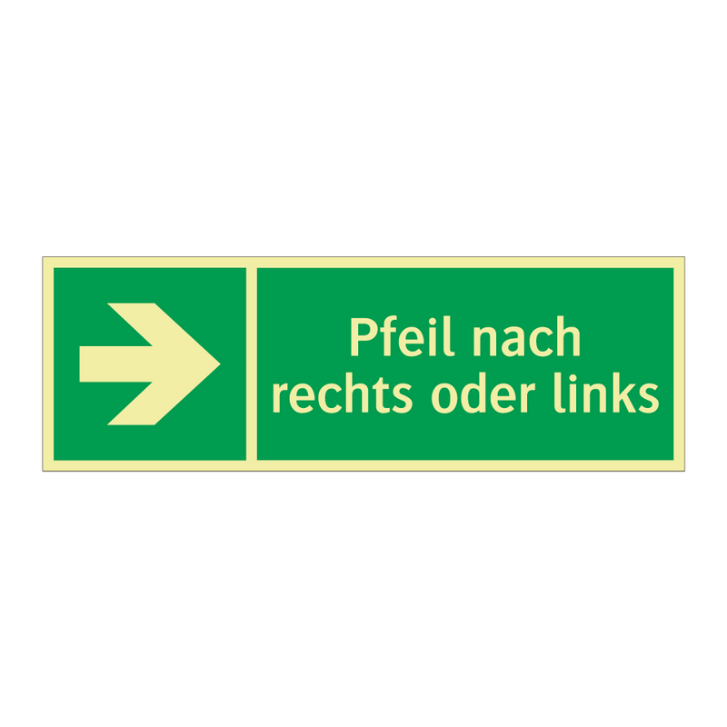 Pfeil nach rechts oder links