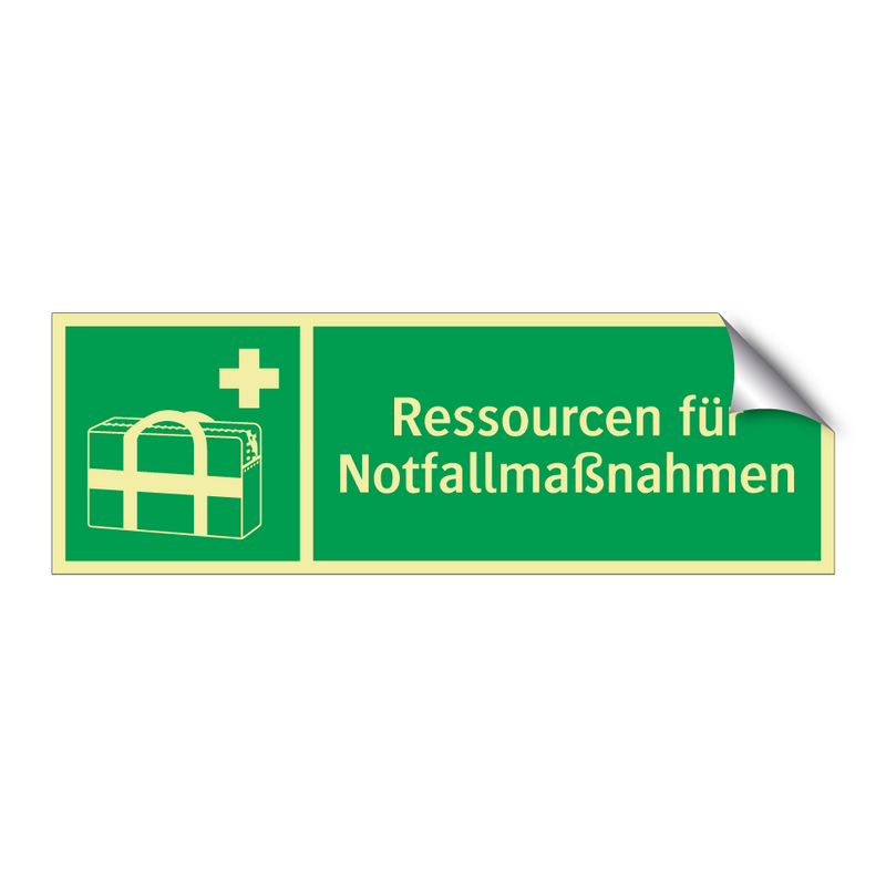 Ressourcen für Notfallmaßnahmen