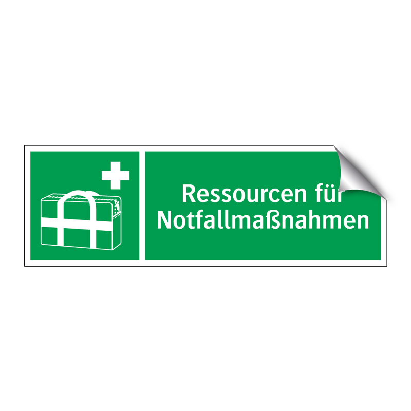 Ressourcen für Notfallmaßnahmen