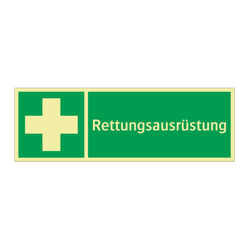 Rettungsausrüstung