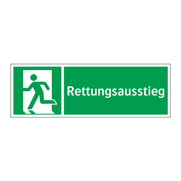 Rettungsausstieg