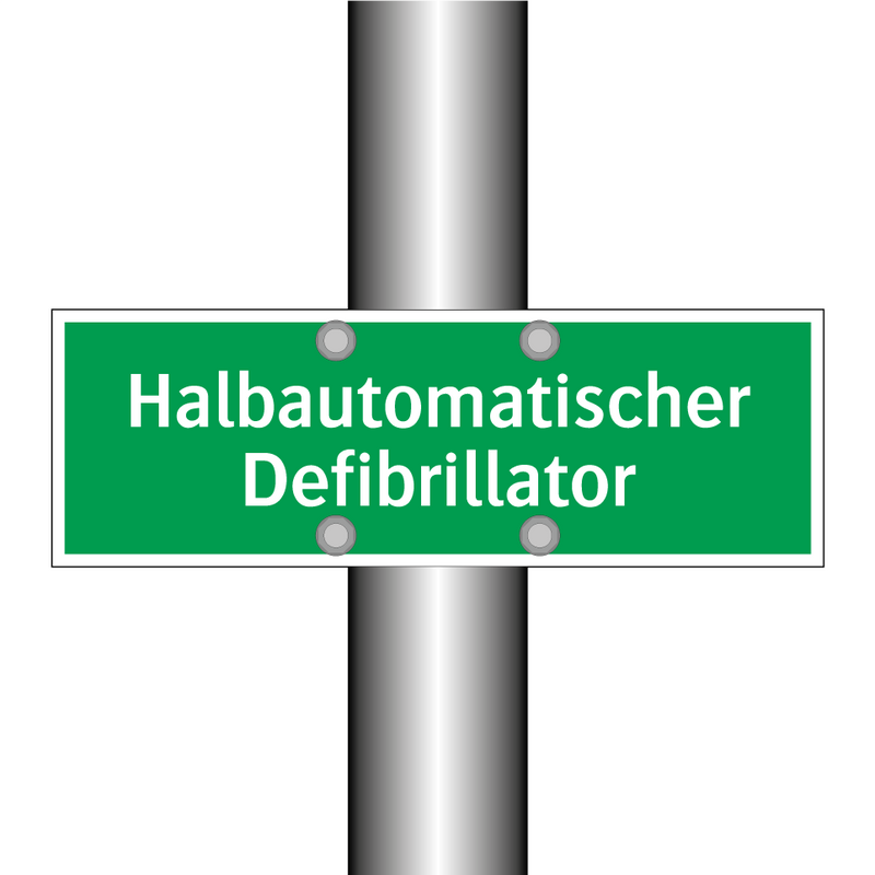 Halbautomatischer Defibrillator