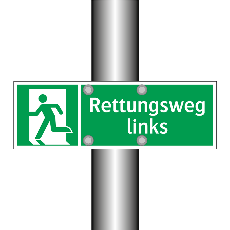 Rettungsweg links