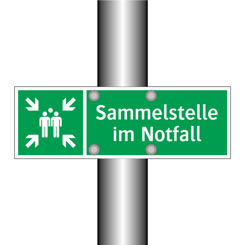 Sammelstelle im Notfall