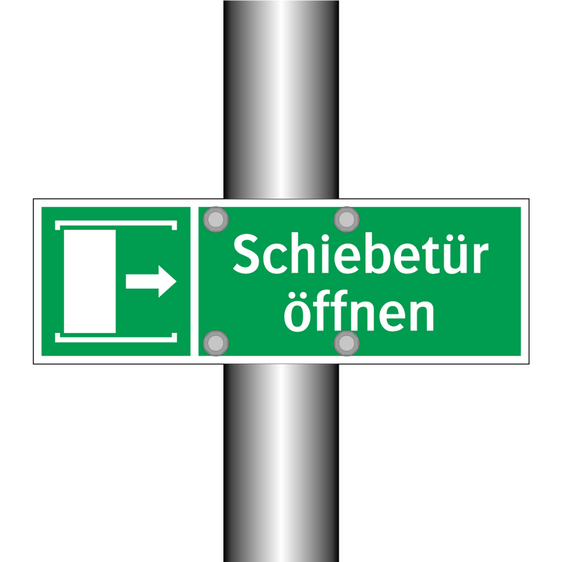 Schiebetür öffnen