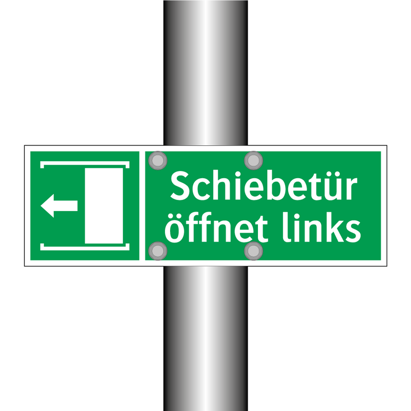 Schiebetür öffnet links