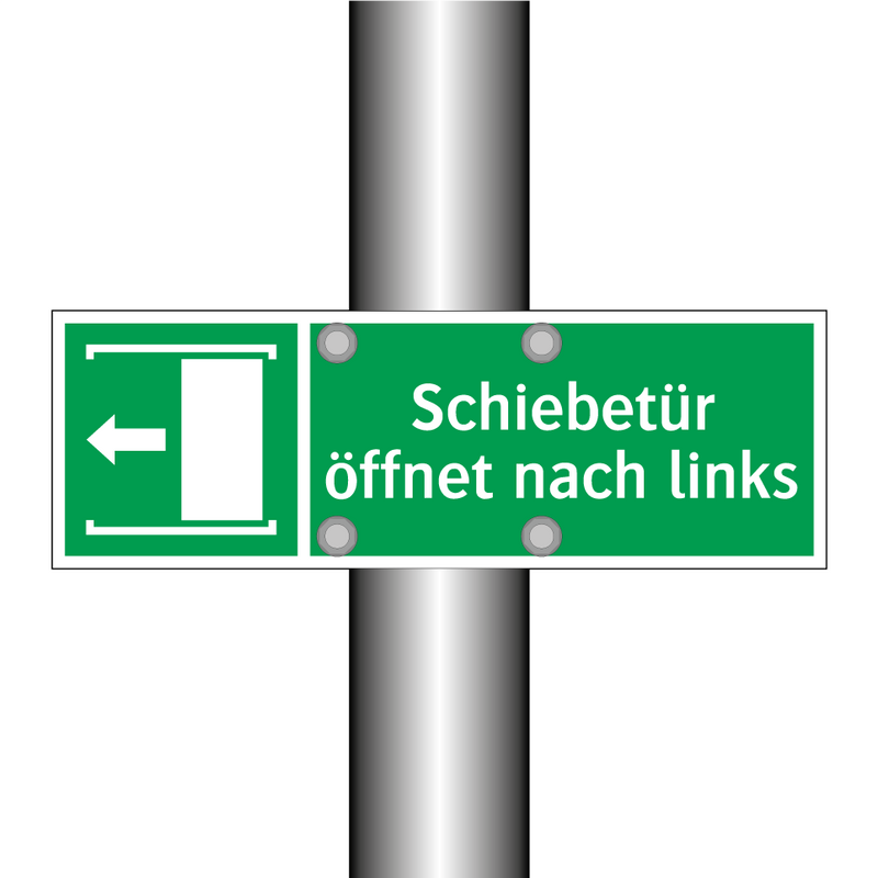 Schiebetür öffnet nach links