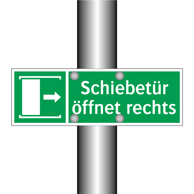 Schiebetür öffnet rechts