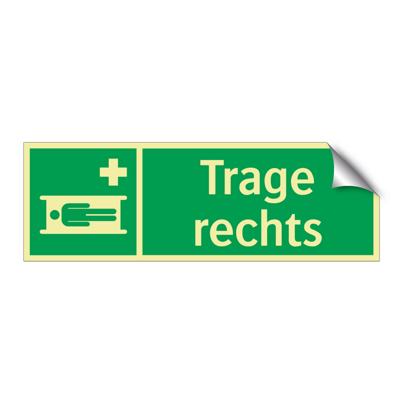 Trage rechts