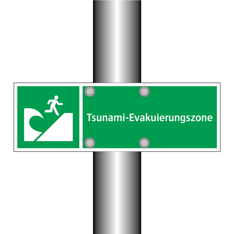 Tsunami-Evakuierungszone